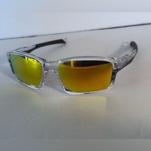Oakley Yellow and Gray Sport Glasses